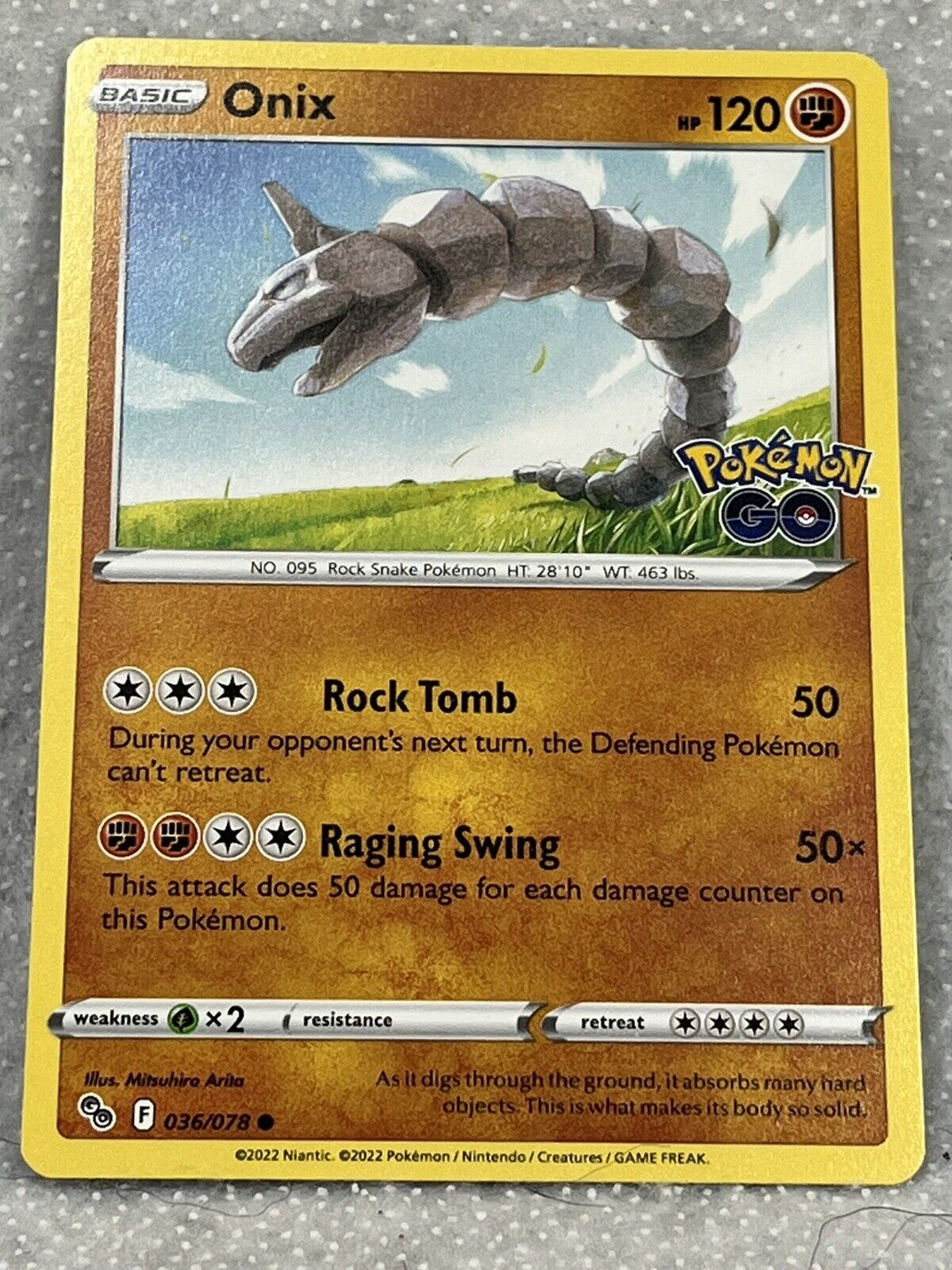 Pokemon TCG - s5R - 039/070 (C) - Onix