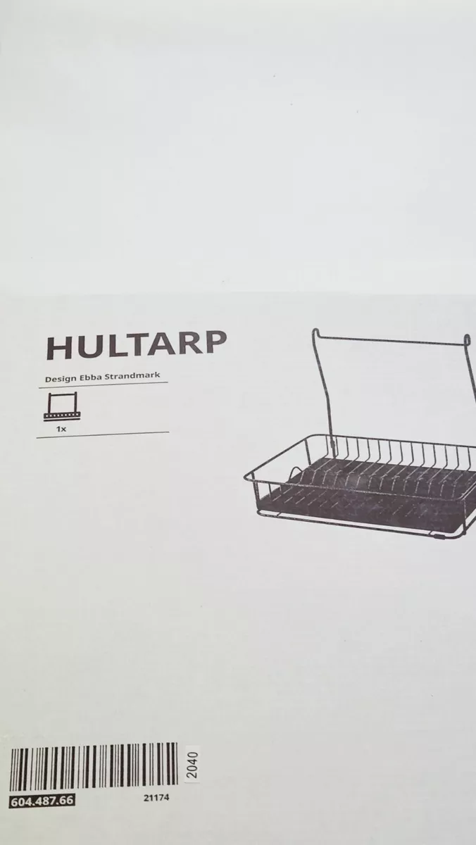 HULTARP Dish drainer, black - IKEA