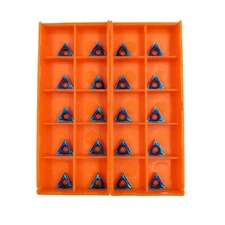 20pcs TCMT21.51 TCMT110204 Carbide Inserts Nano-Blue Coating Insert is Suitable