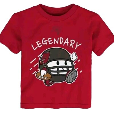 Toddler Size T2 - Tampa Bay Buccaneers Performance Shirt, Gerber NFL