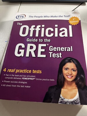 The Official Guide To The GRE General Test 3rd Edition Textbook McGraw