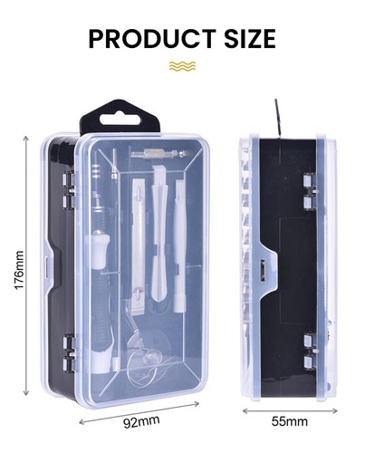 122 in 1 Precision Screwdriver Set Repair Tools Bits for Phone Laptop PC Watch - Picture 4 of 12