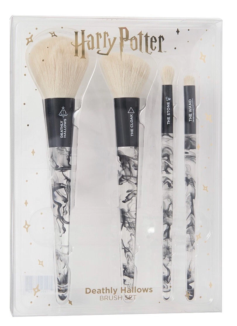 Harry Potter X Ulta Beauty Deathly Hallows Brush Kit 4pc NEW