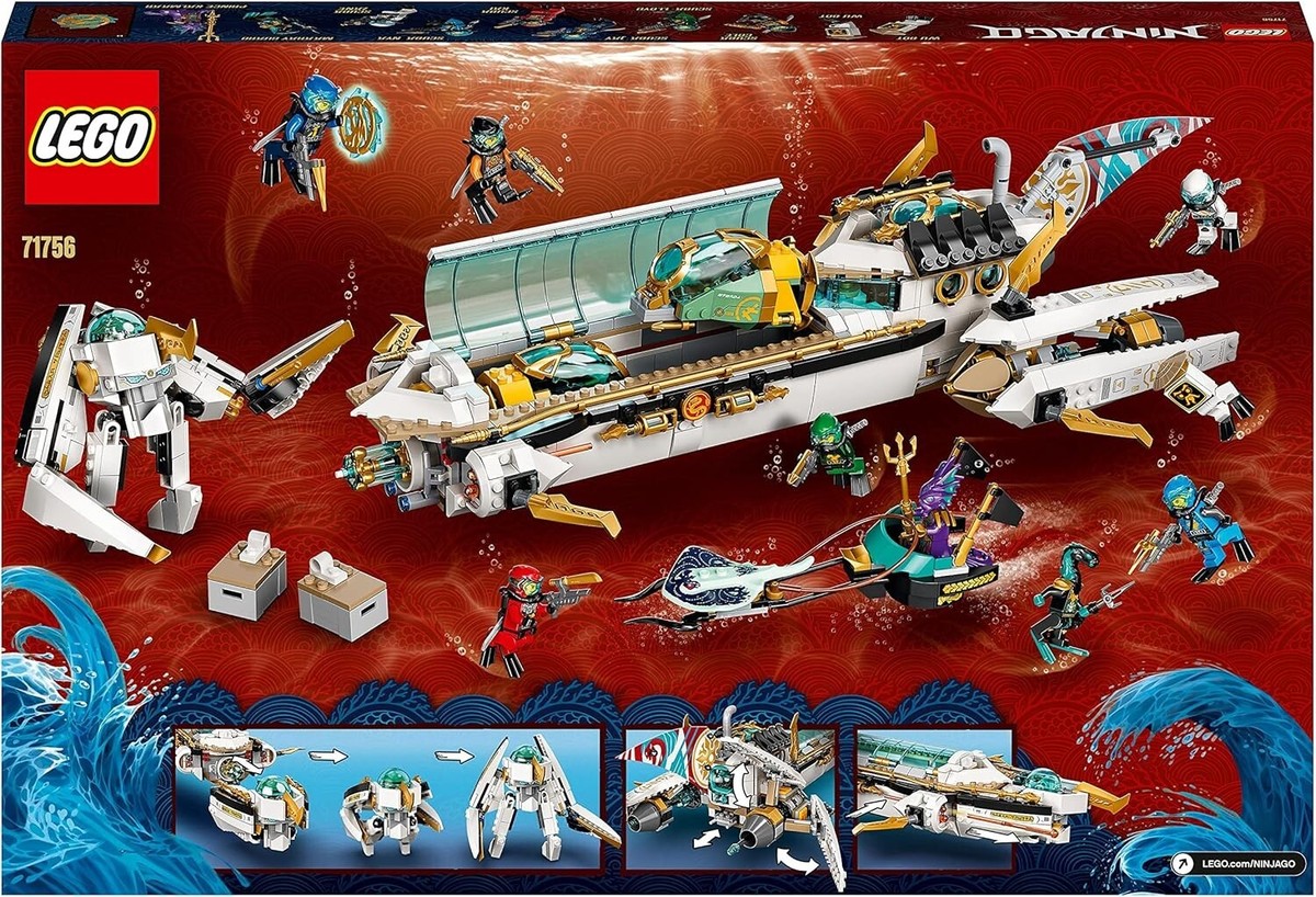 LEGO 71756 NINJAGO: Hydro Bounty Block toy 9+ New | eBay