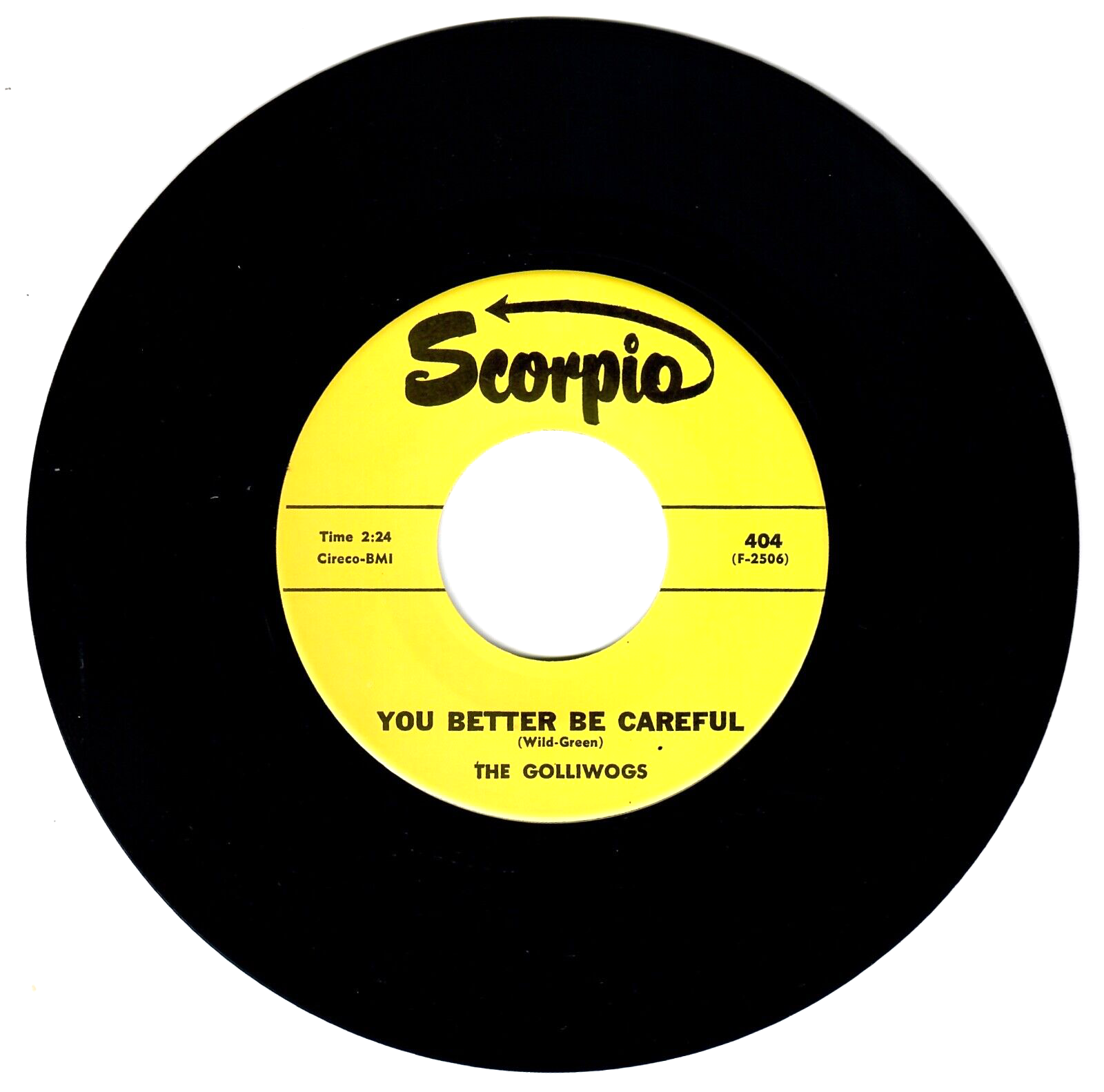 The Golliwogs 1965 Scorpio 45rpm "BrownEyed Girl" cLEAn NM+ GaRaGe CCR