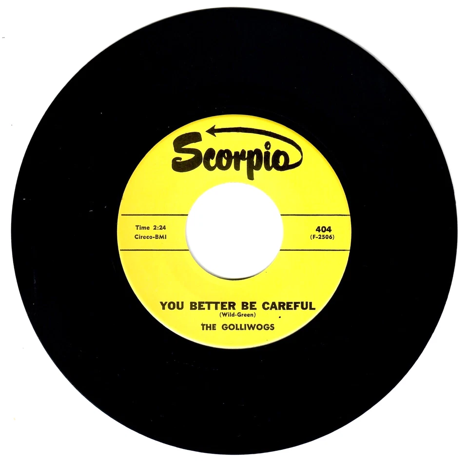 The Golliwogs 1965 Scorpio 45rpm "Brown-Eyed Girl" NM gArAgE pre-Creedence - Image 4 of 4