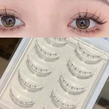Women Eyelashes Extension Lower False Eyelashes Bottom  Mink Lashes Makeup Tool