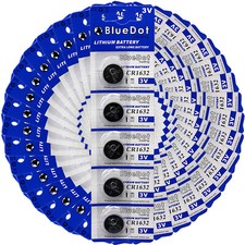 100pc CR1632 3V Lithium Coin Cell Button Battery Batteries NEW USA SHIPPING