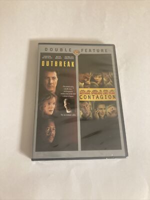 Outbreak & Contagion DVD Double Feature (NEW/SEALED)