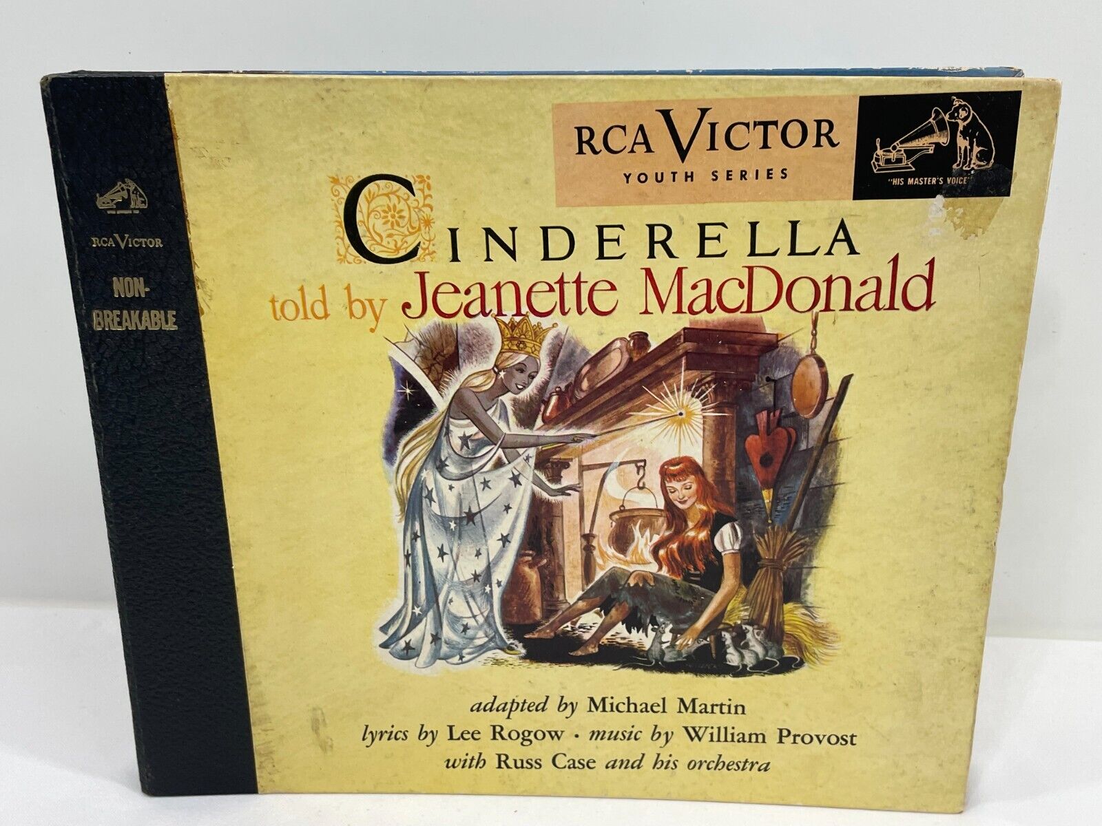 RCA VICTOR Youth Series 1948 Rare 10” Pre Disney Told By Jeanette Macdonald RARE