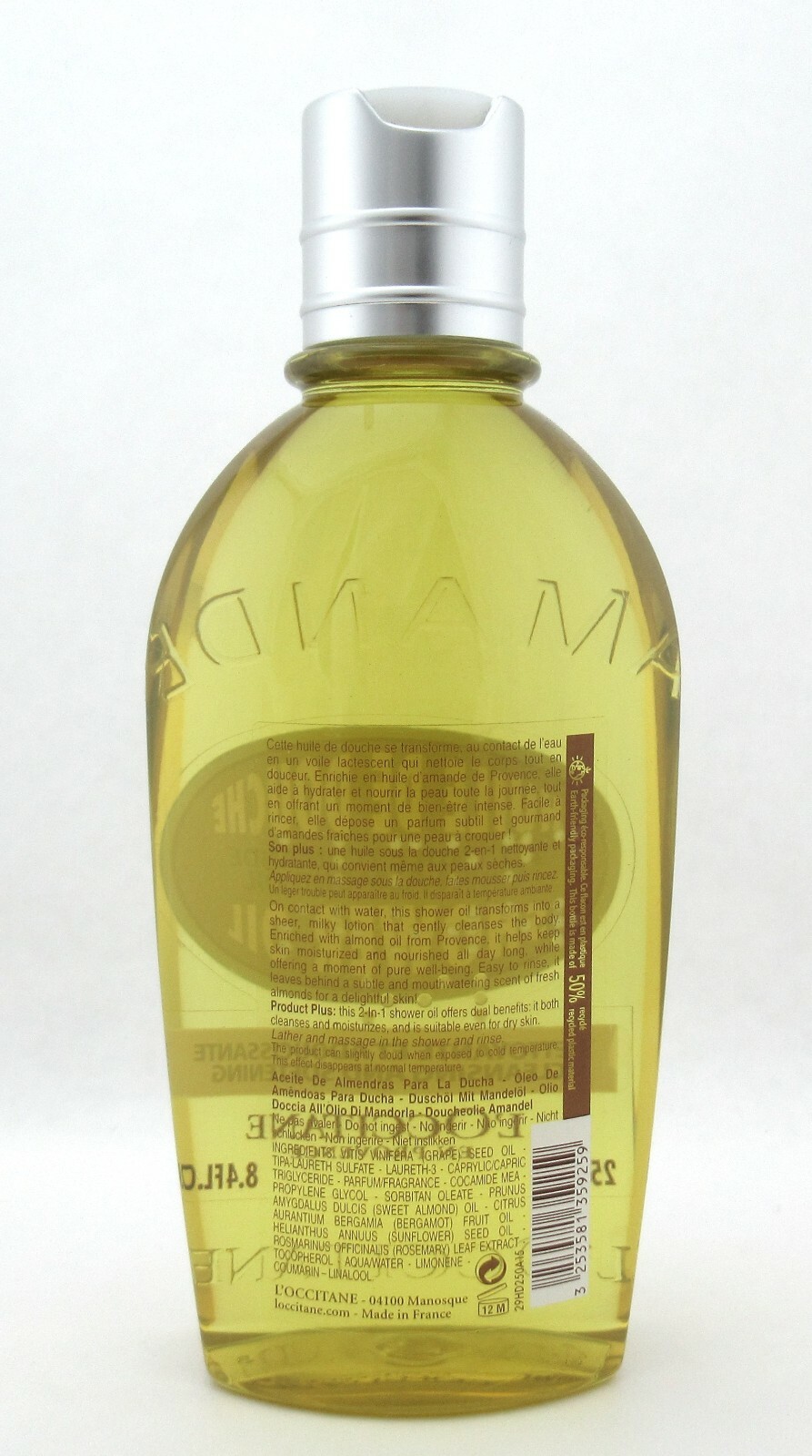 L'Occitane Almond Cleansing & Softening Shower Oil 8.4 oz. New eBay