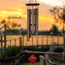 Polaris Wind Chime From Woodstock In Gift Box Bronze DCB22 Large 55cm.