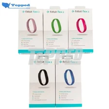 NEW Fitbit Flex 2 Health Activity Sleep Tracker Sports S & L Band Bluetooth