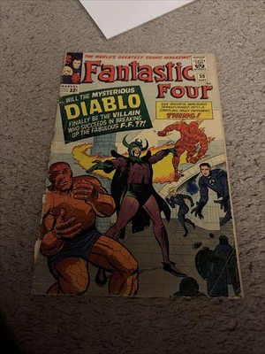 Fantastic Four 30 -AWESOME Early FF ISSUE PARTIALLY Detached