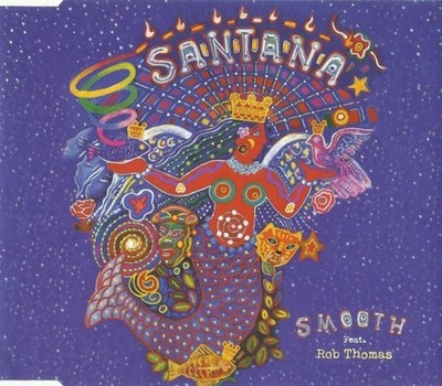 (12)  Santana Feat. Rob Thomas   'Smooth'- UK Maxi CD Single 2000- New