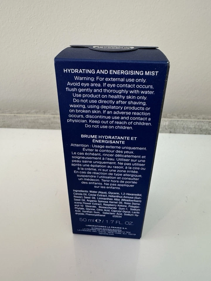 LA PRAIRIE SKIN CAVIAR MIST La Brume 50 ml 1,7 OZ Nuevo En Caja 100% Auténtico Foto 2 de 3