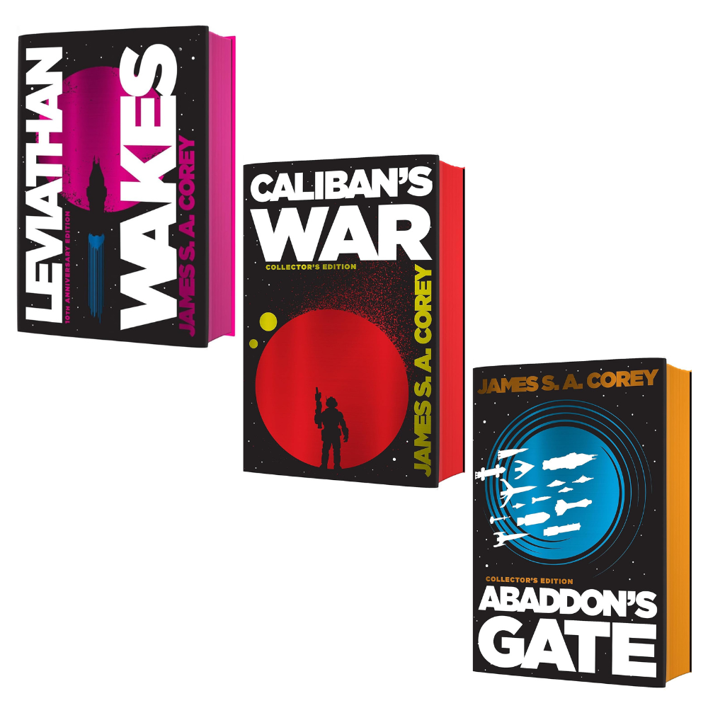 The Expanse Collector's Edition 3 Book Set by James S. A. Corey (HBs)