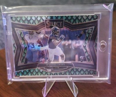 2024 Panini Select - D'Andre Swift #424 Field Level Dragon Scale Prizm /70 BEARS