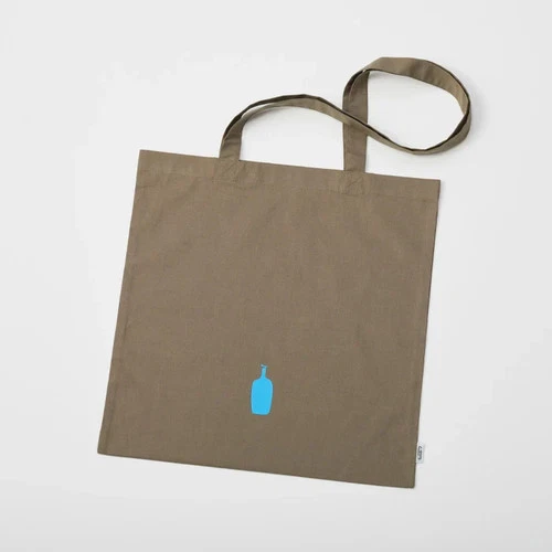 Blue Bottle Coffee FOOD TEXTILE Coffee dyed Tote Bag Brown Cotton Japan NEW