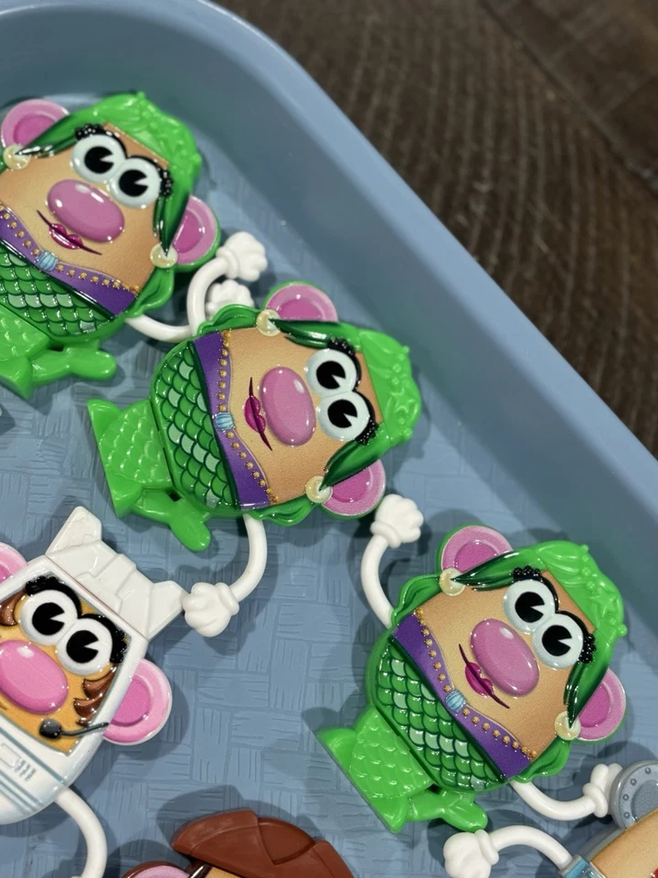 Gran Lote - Wendy's Kids Meal Toys Mr. & Mrs. Cabezal de patata 2025 - 18 unidades (usado) Foto 3 de 4