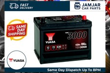YUASA Car Battery YBX3068 12V 72Ah 630A B5 4 Years Warranty T1 Starter SMF