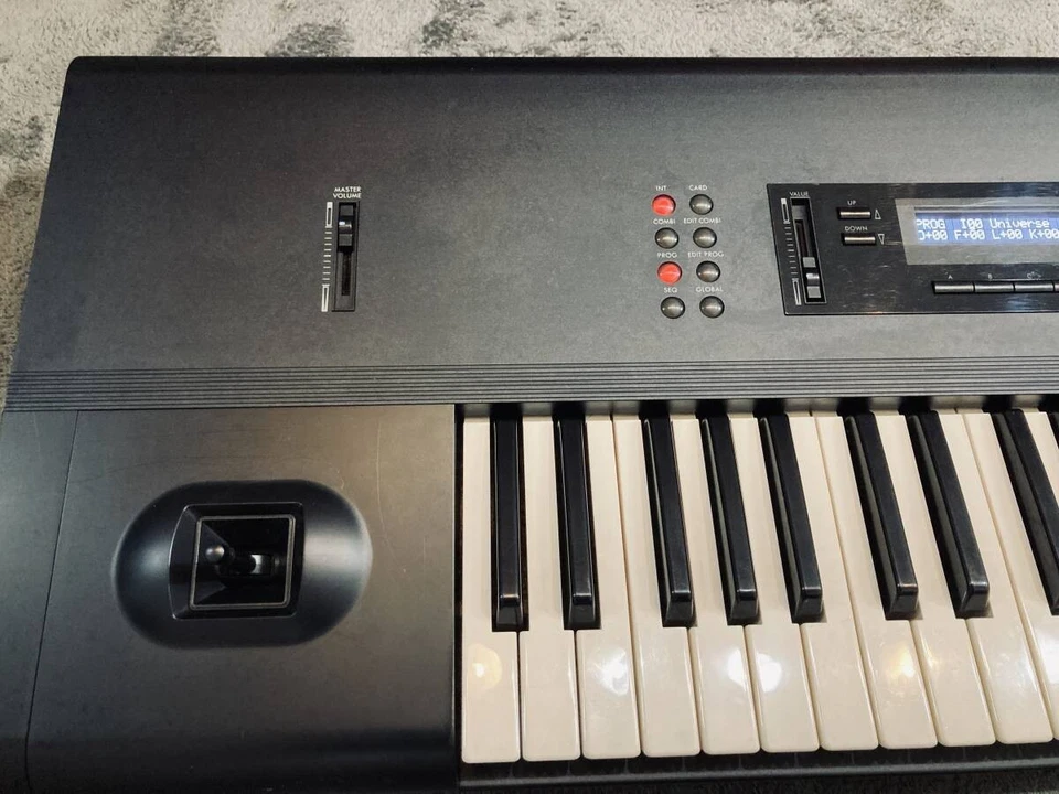 KORG M1 with Power Cable Tested and Working 61 Key Synthesizer Repaired in Japan - Image 3 of 4