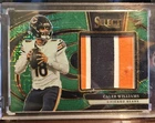 Caleb Williams 2024 Panini Select Green /5 Rookie RC Patch 5/5 Bookend Ebay 1/1