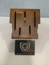 Dalstrong Knife Block 5 Slot Wood Metal
