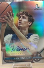 2021-22 Bowman University - Chrome Prospect Autographs Victor Muresan Refrac(RC)
