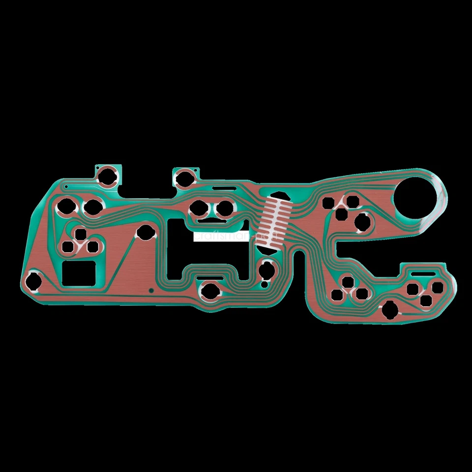 Instrument Cluster Printed Circuit For 1981-87 Chevy Truck With Gauges W/O Tach - Image 3 of 3
