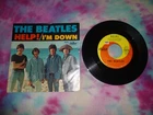 THE BEATLES Help! 45 RPM & Picture Sleeve 1965 Original Press Clean
