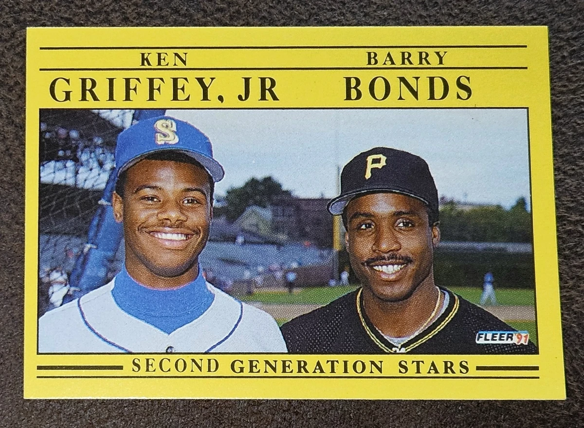 Fleer Barry Bonds 1990 Season Baseball Sports Trading Cards