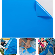Extra Large Pool Liner Repair Patch 2.8x4.1 Ft Blue Self-Adhesive Vinyl Kit