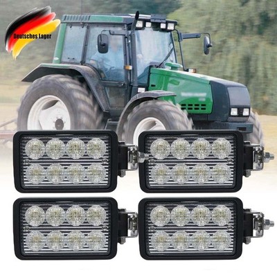 4X LED Flutkabine Licht Seitenmontage Für Valmet/Valtra 6250HI,6400,8200,8400,TW