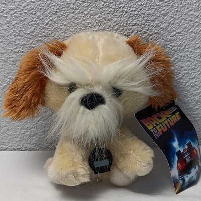 Back to the Future Einstein Plush 6  Chibi Dog Toy Factory 2022 Brown Cream Tags