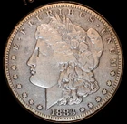 1883 S Silver Morgan Dollar $1 Coin VF -  NO RESERVE   FREE SHIPPING