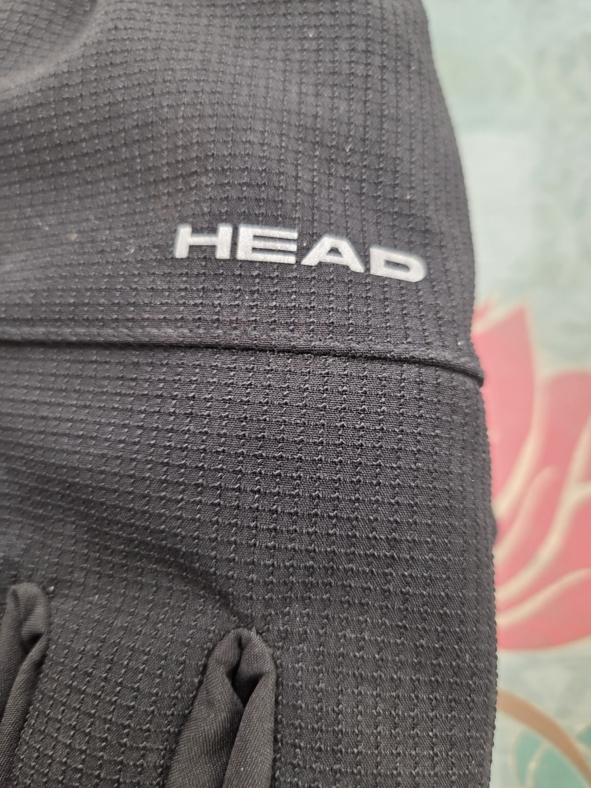 HEAD Mens L Gloves Black Waterproof Windproof Fleece Lined Sensatec Grip
