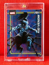 2026 TOPPS CHROME MARVEL KID VENOM #128 SPIDER-WEB RED/BLUE REFRACTOR /62 NEW