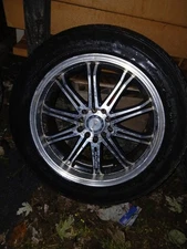 17x7 Maxxim 41MB Ferris Machined W/Gloss Black Wheels 5x110 (40mm) Set of 4