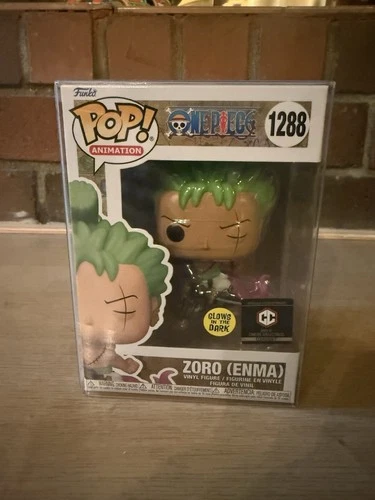 Funko Pop One Piece Zoro Enma Chalice Collectibles Glow