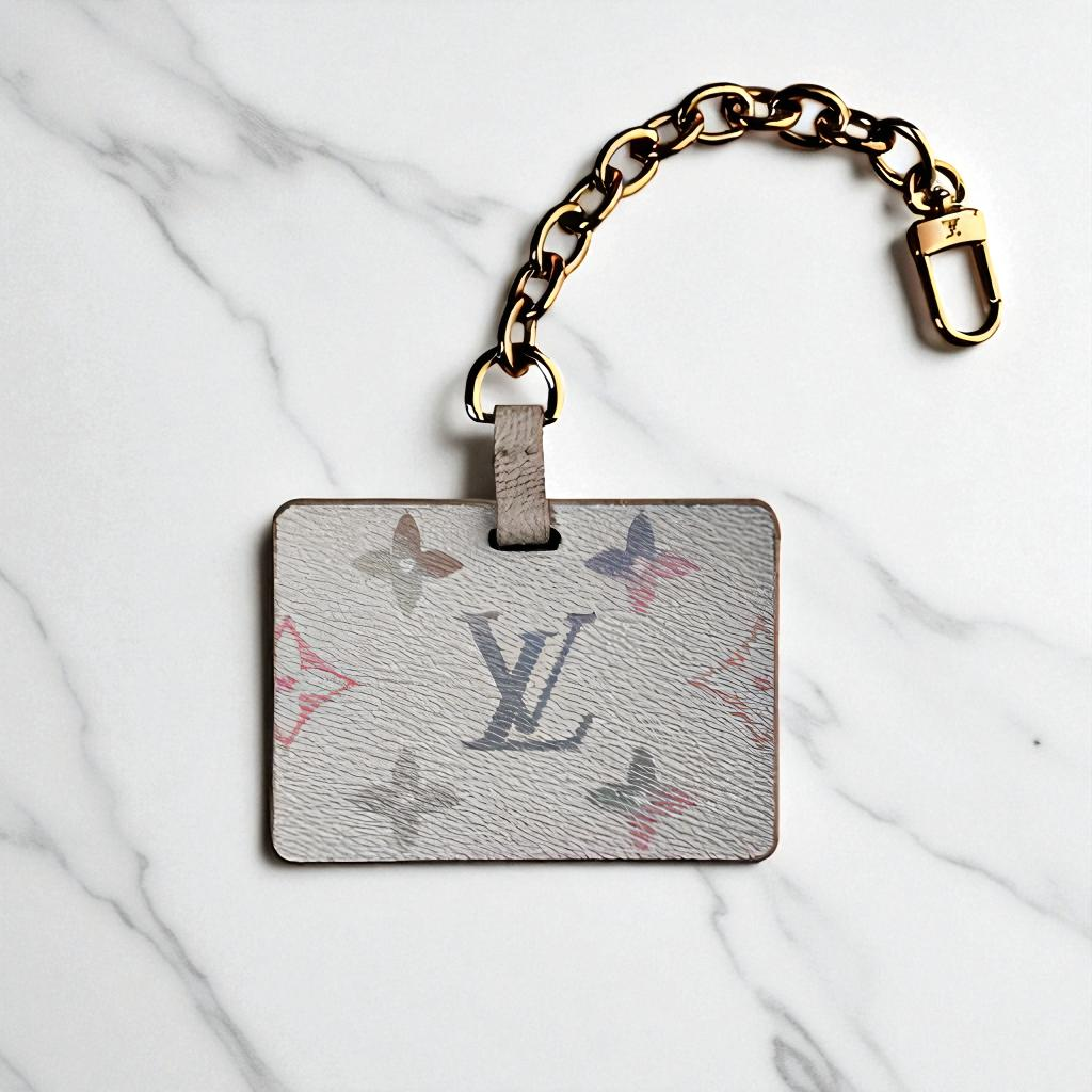 Authentic Louis Vuitton Monogram Multicolor Charm Chain Mirror