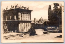 Postcard Firenze Palazzo Pitti RPPC P190
