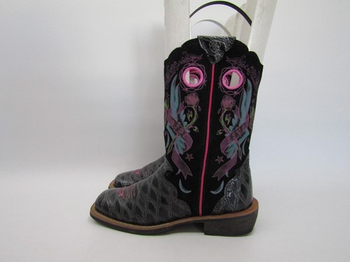 Ariat Fatbaby Womens Size 5.5 B Black 