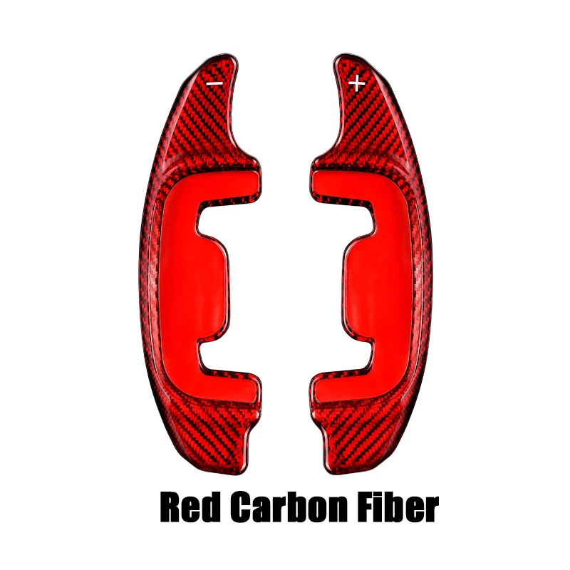 Red Carbon Fiber Steering Wheel Paddle Shifter For Mercedes Benz CLS E53 AMG GT — 第 2/4 张图片