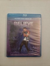  JUSTIN BIEBERS BELIEVE (DVD) BRAND NEW STILL SEALED