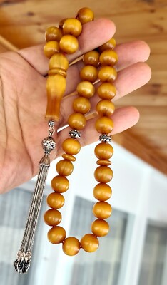 Old German Misky Prayer Worry Beads Kanayan Baga Subha Tasbih Tasbeeh 