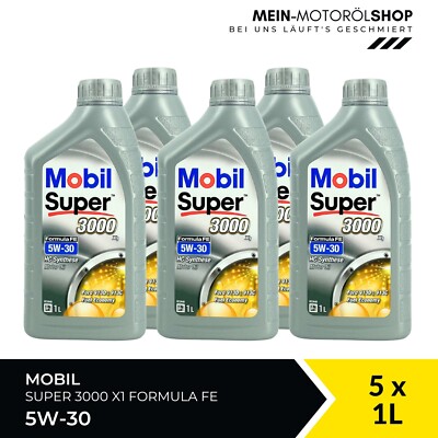 Mobil Super 3000 X1 Formula FE 5W-30 VWC 53036 Ford STJLR 5x1 Liter = 5 Liter