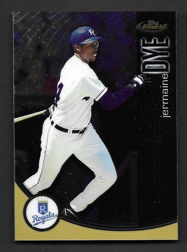 2001 Finest Jermaine Dye #71 card