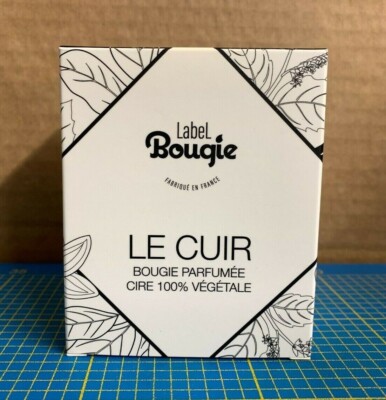 Label Bougie Le Cuir Duftkerze Cuir Patchouli Vanille 180g