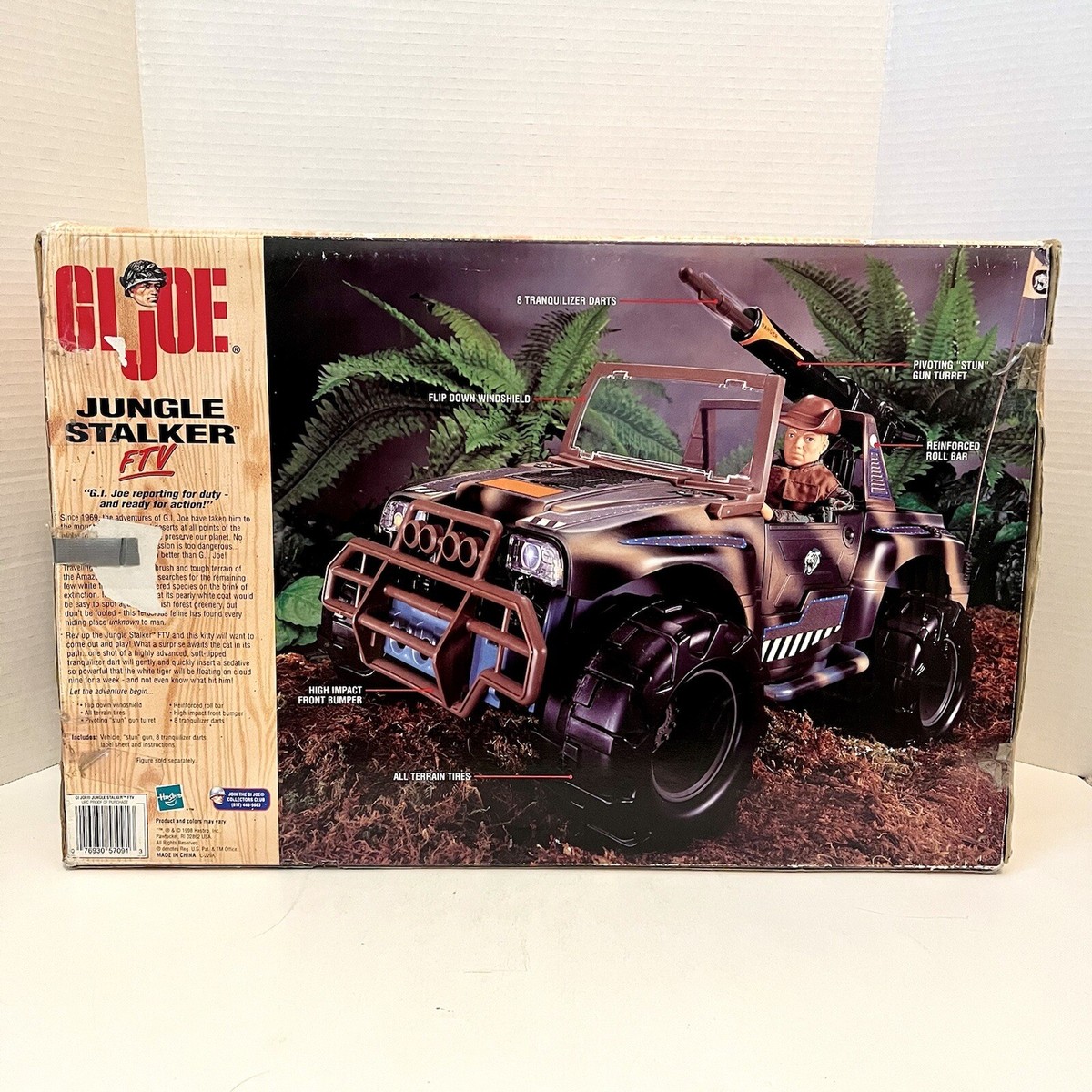 35th Anniversary 1998 Hasbro GI Joe Jungle Stalker FTV W/Box